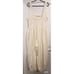 Boho Chic White Maxi Dress Sleeveless Summer Beach Vacation Jumpsuit