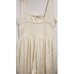 Boho Chic White Maxi Dress Sleeveless Summer Beach Vacation Jumpsuit