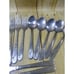 Rogers Co PERFECT ROSE Satin Floral Black Accent Stainless 17pc Spoon Fork Knife