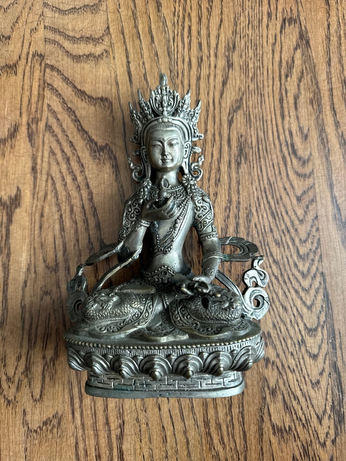 Tibet bronze handwork Buddha Statue - Vajrasattva Mantra Vajrabhairava Goddess