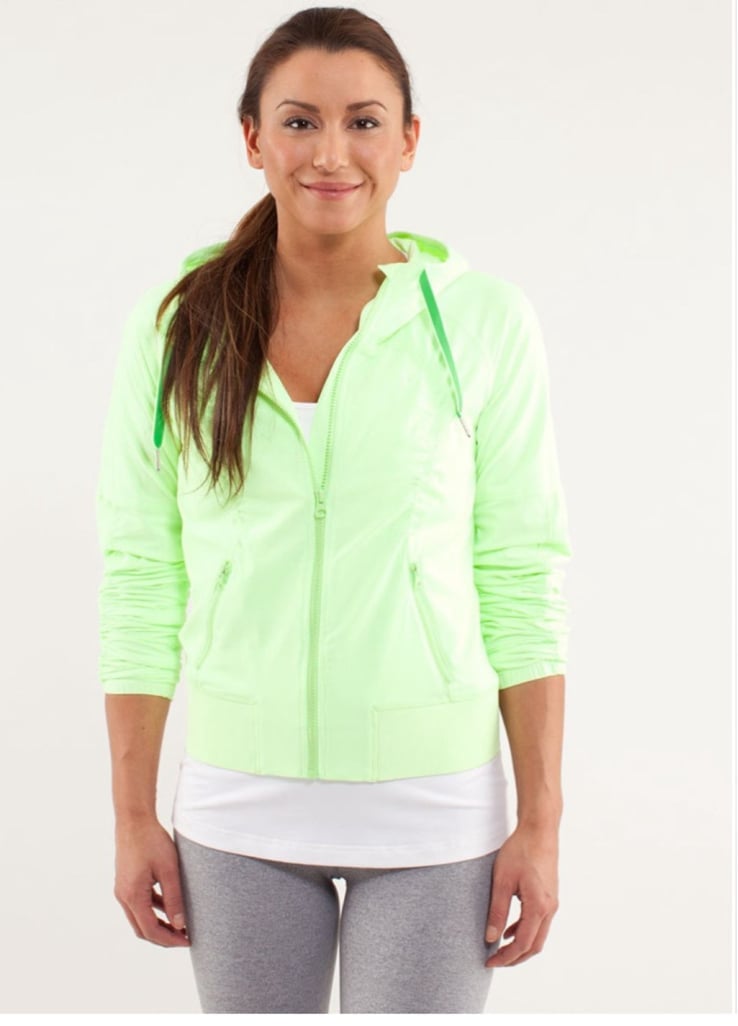 Lululemon Street to Studio Jacket, Size 8 Green