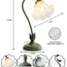 Flower Table Lamp LED Reading Bedside Vintage Night Light 3 (Green)
