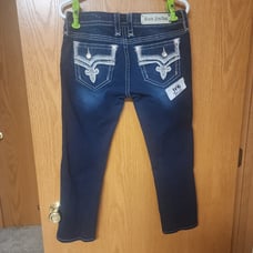 Rock Revival jeans capris women's 28x24 great condition number 3496