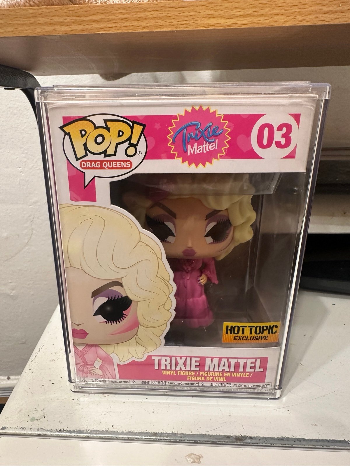 Trixie Mattel funko pop vaulted grail funko drag race pride cosmetics figure toy