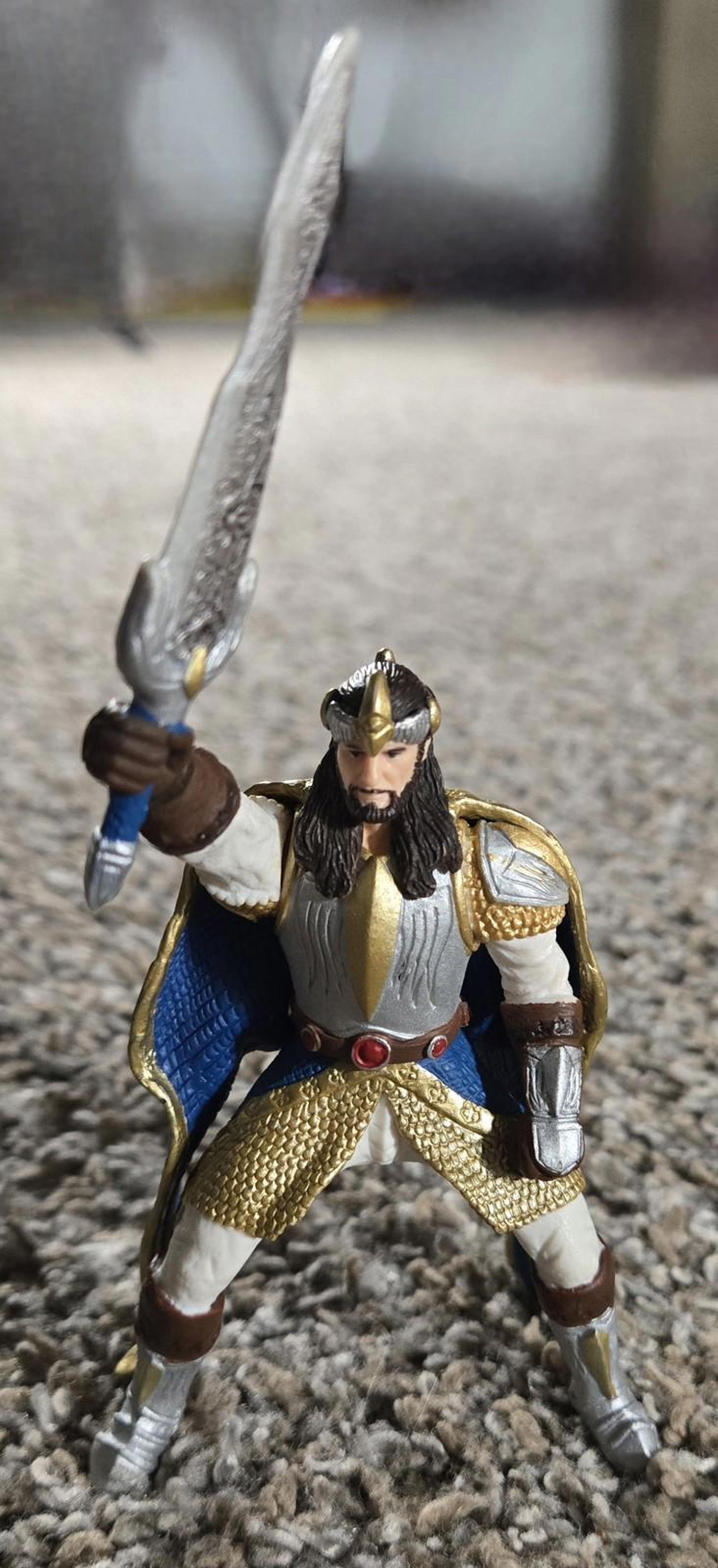 Schleich Eldrador Blue Griffin Kimg Soldier NO HORSE!!!!