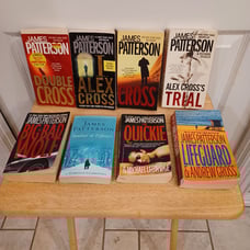 Lot of James Patterson Novels