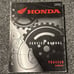 Honda service manual trx450r