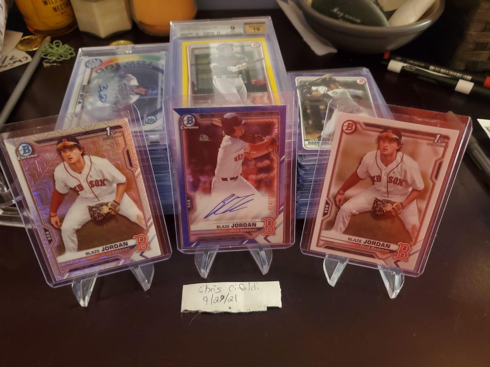 Blaze jordan lot 3 cards