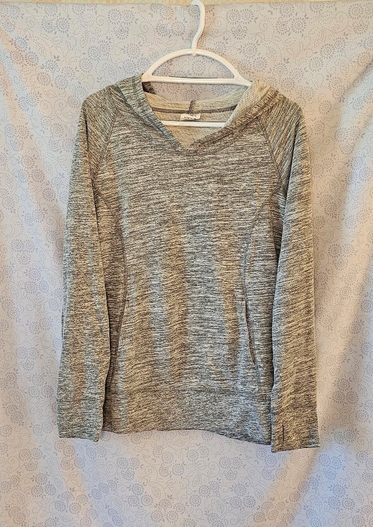 Danskin Now Hooded sweatshirt XL/ Grey