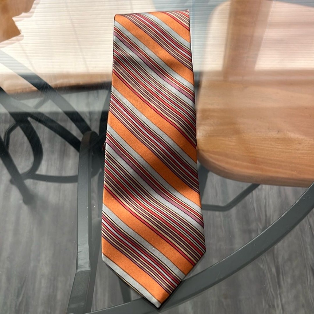 Brioni Silk Striped Tie