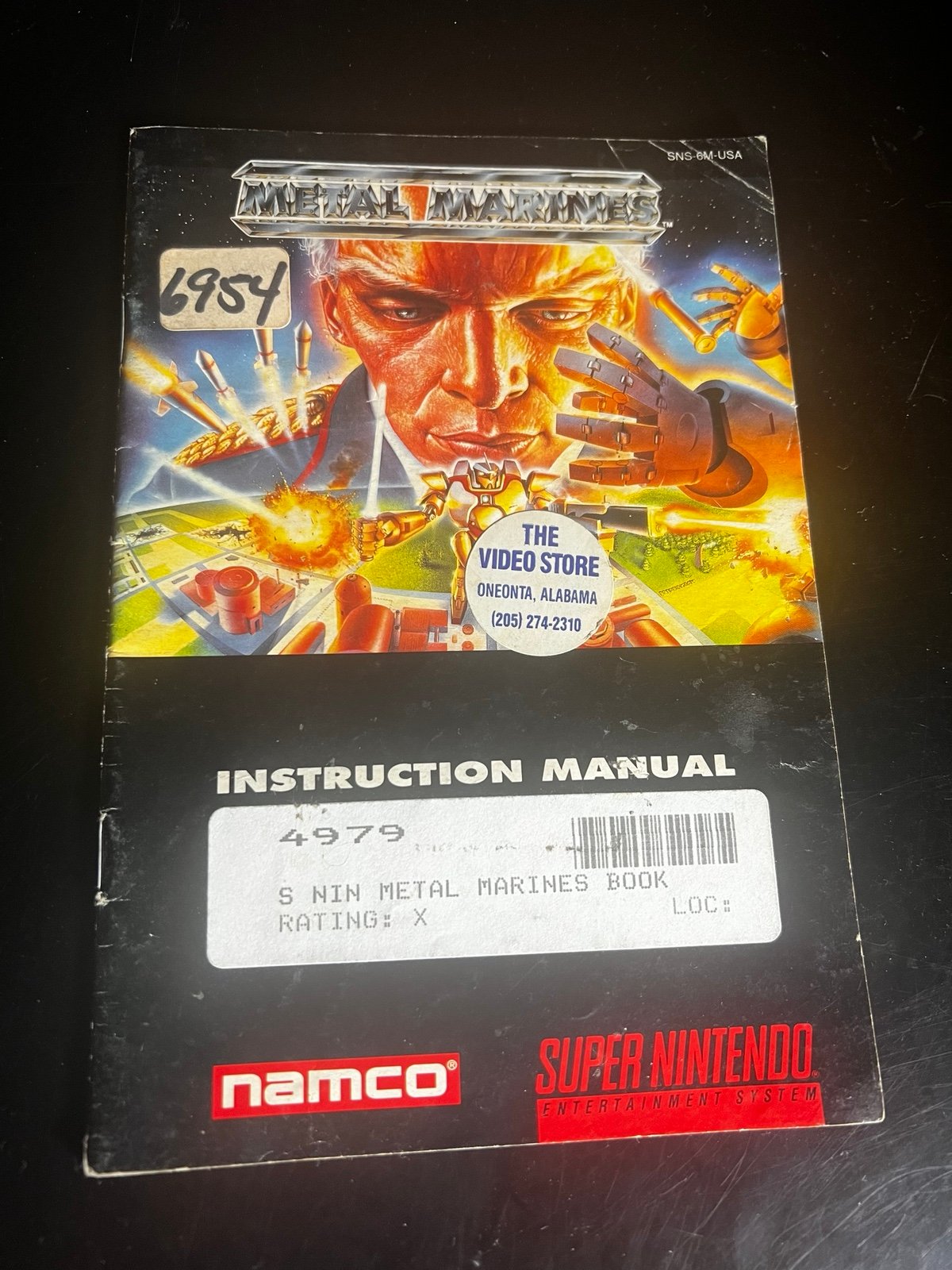 Metal Marines for SNES (Manual Only)