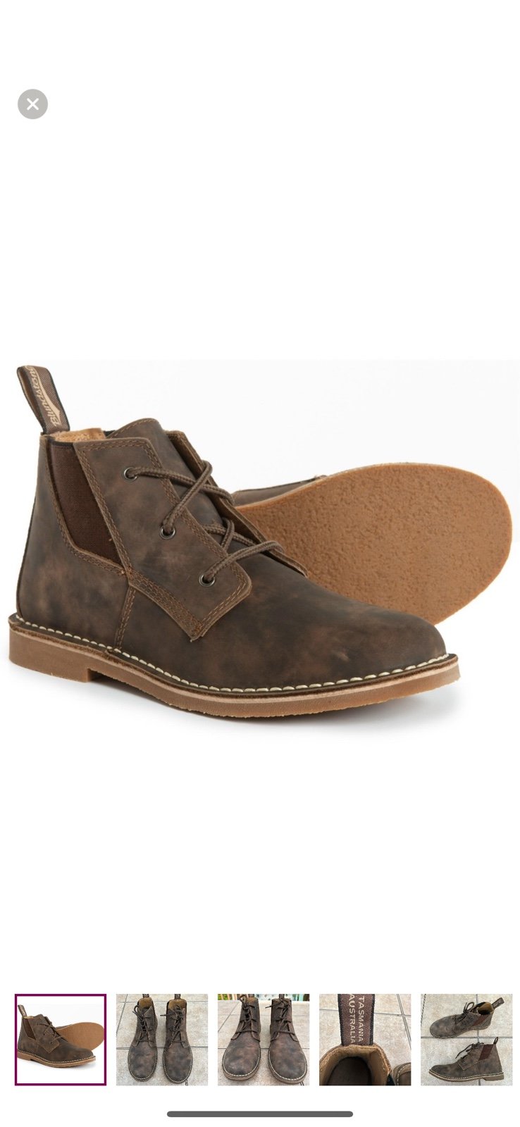Blundstone Leather Chukka Boots