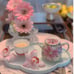 I love this flower fairy giI love this flower fairy gilded silver teapot so much