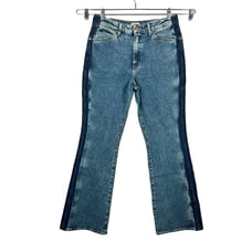 Wrangler westward626 two tone flare bootcut jeans acid sz 29x32