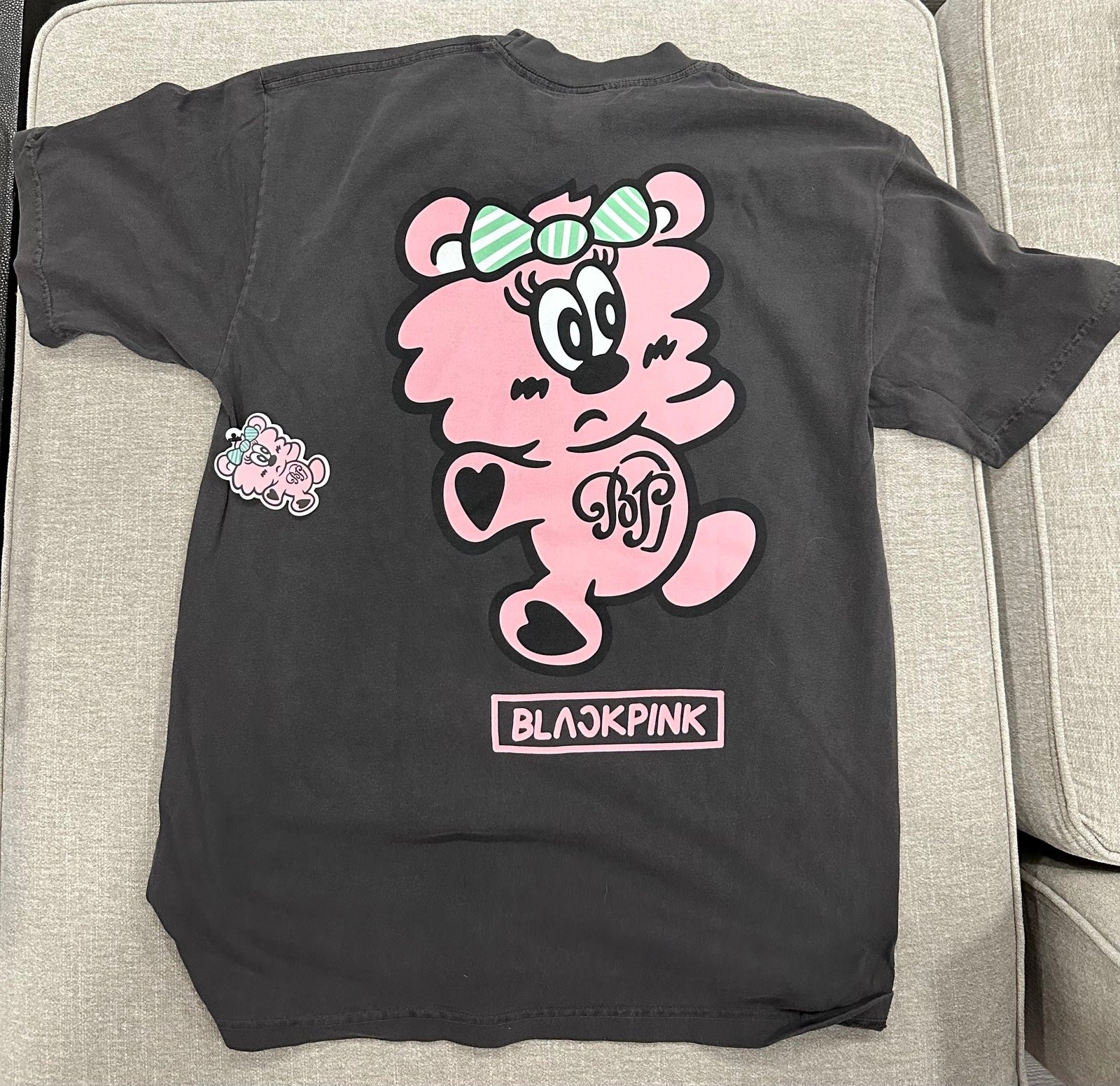 BLACKPINK x Verdy Pop Up Plush T-shirt (Small)