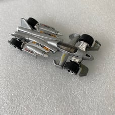 Hot Wheels Diecast Vehicle Jet Threat 2000 Malaysia Gray DC121