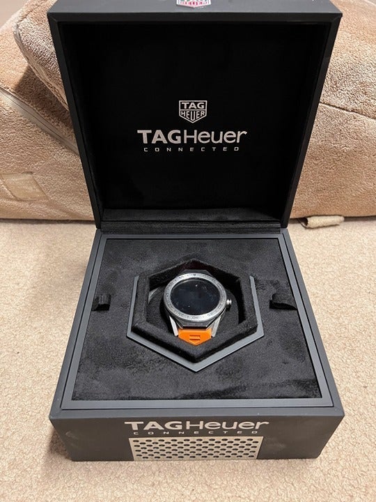 TAG Heuer Men's Orange Connected Smartwatch