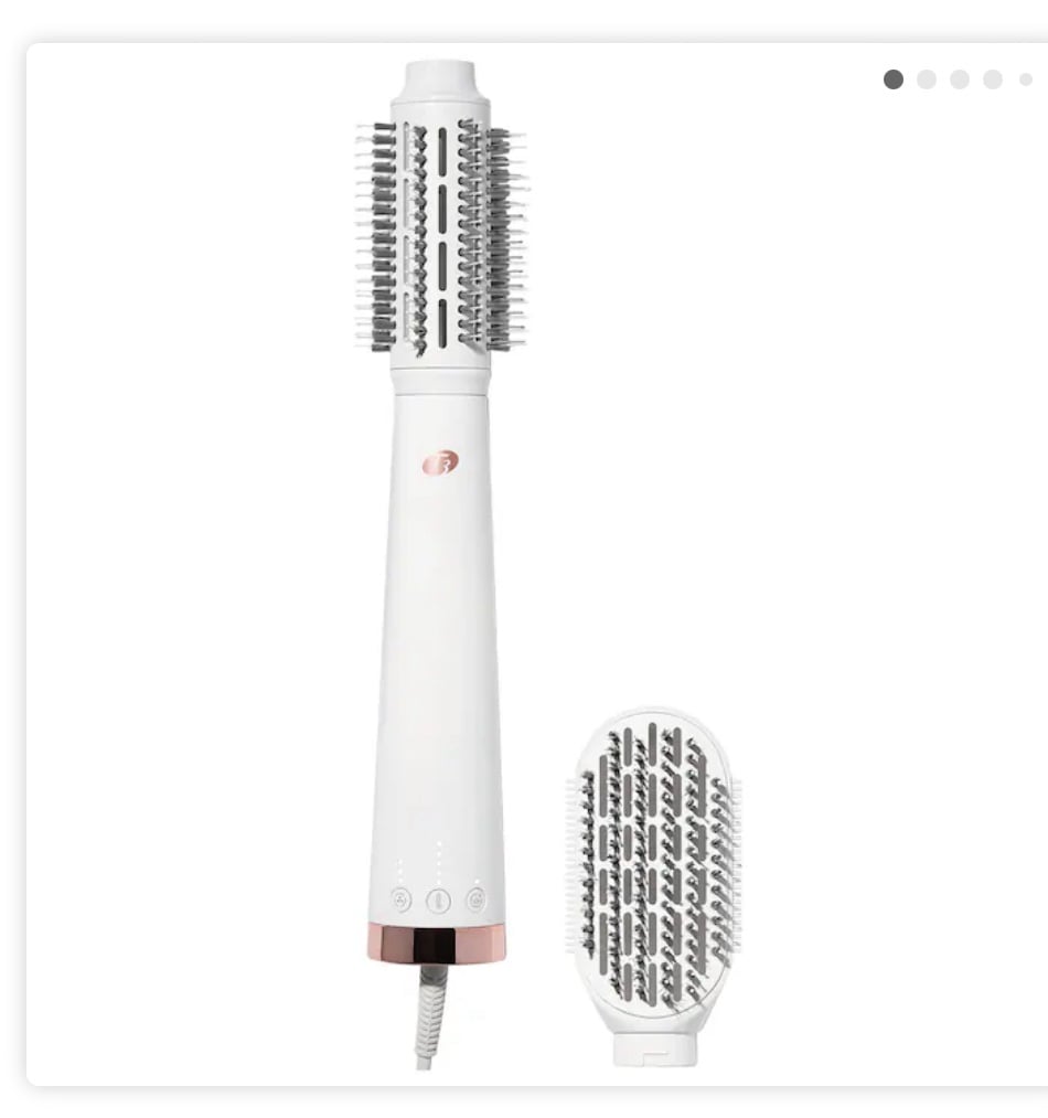 New T3 AireBrush Duo Interchangeable Hot Air Blow Dry Brush