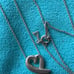 Auth TIFFANY & Co. Paloma Picasso Loving Heart Pendant Necklace Silver16”