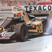 Walter Wolf Racing Jody Scheckter signed numbered print Wolf Ford #20 1977