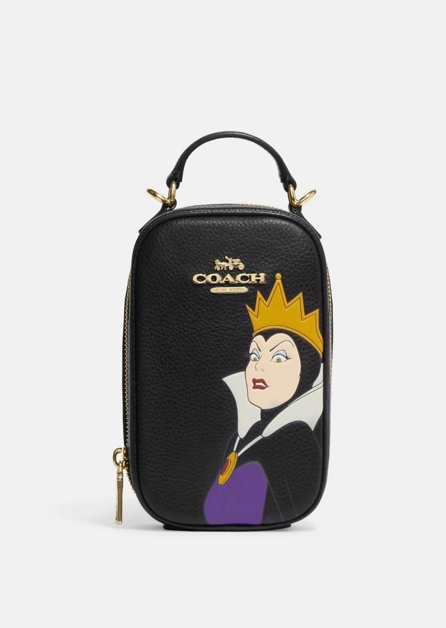 Disney X Coach Eva Phone Case Crossbody Evil Queen NWT