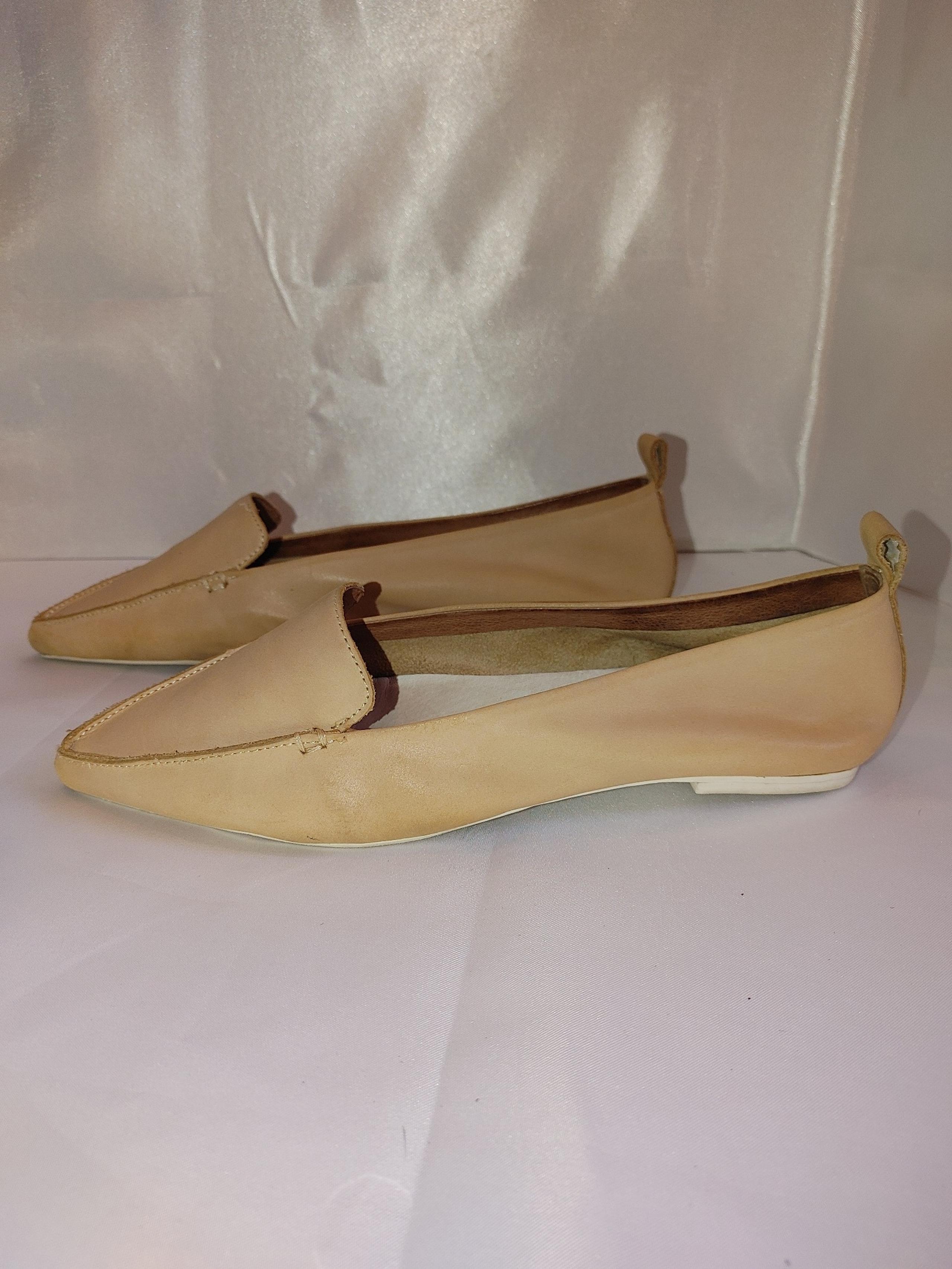 Jeffrey Campbell Vionette Leather Flats Size 8.5