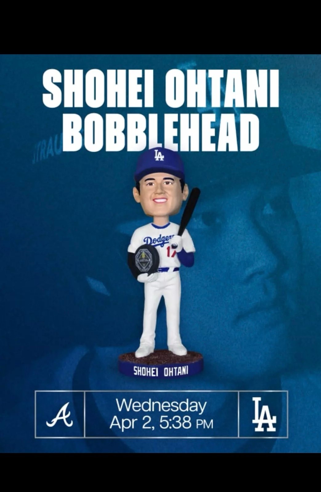 Shohei Ohtani 2025 NL MVP Bobblehead