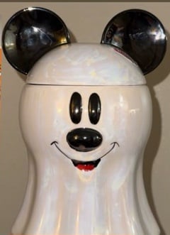 Mickey Mouse Ghost Cookie Jar