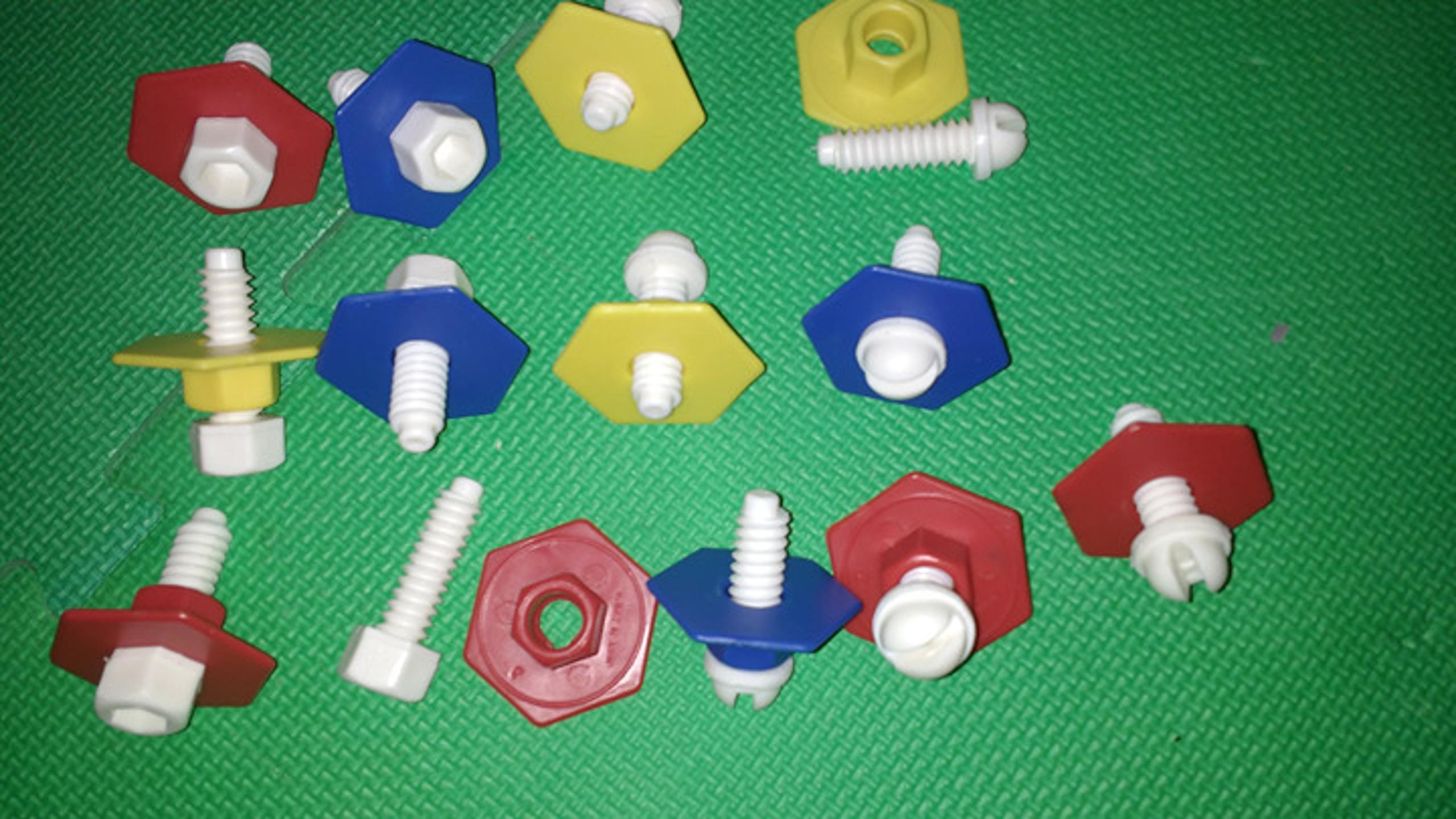Nifty Nuts & Bolts x 13 used