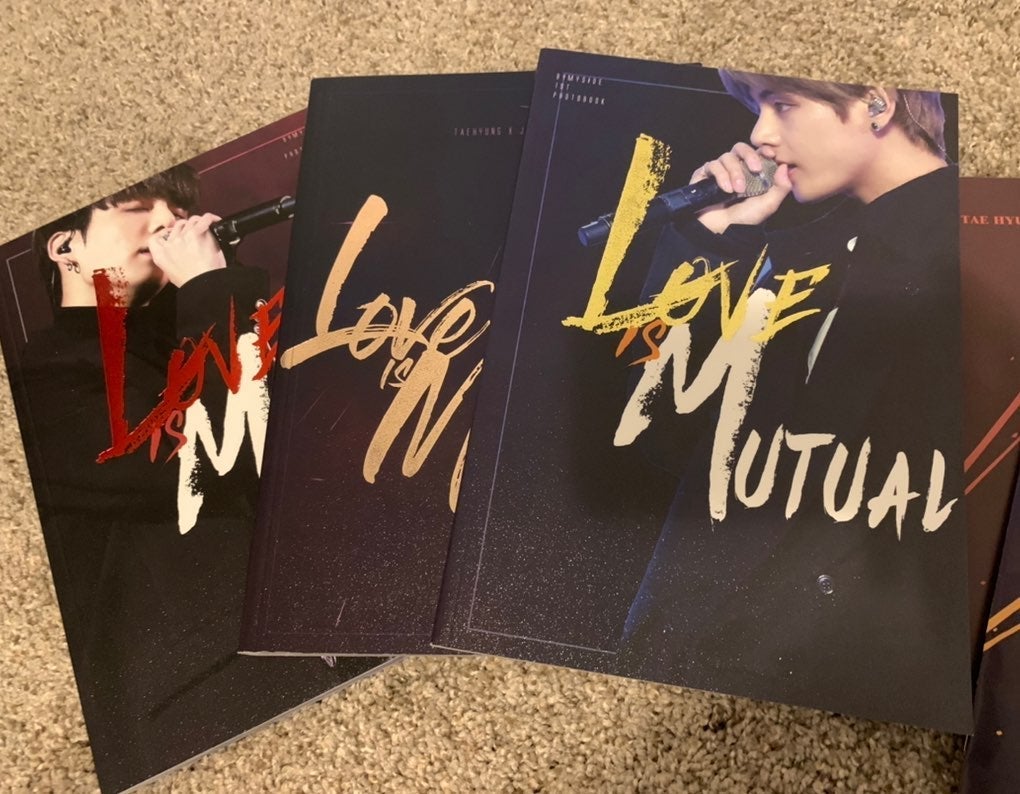 Bts taehyung & shops jungkook photobooks