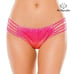 Luli Fama Sunset Angel Braided Side Full Bikini Bottom Swimsuit Size XSq
