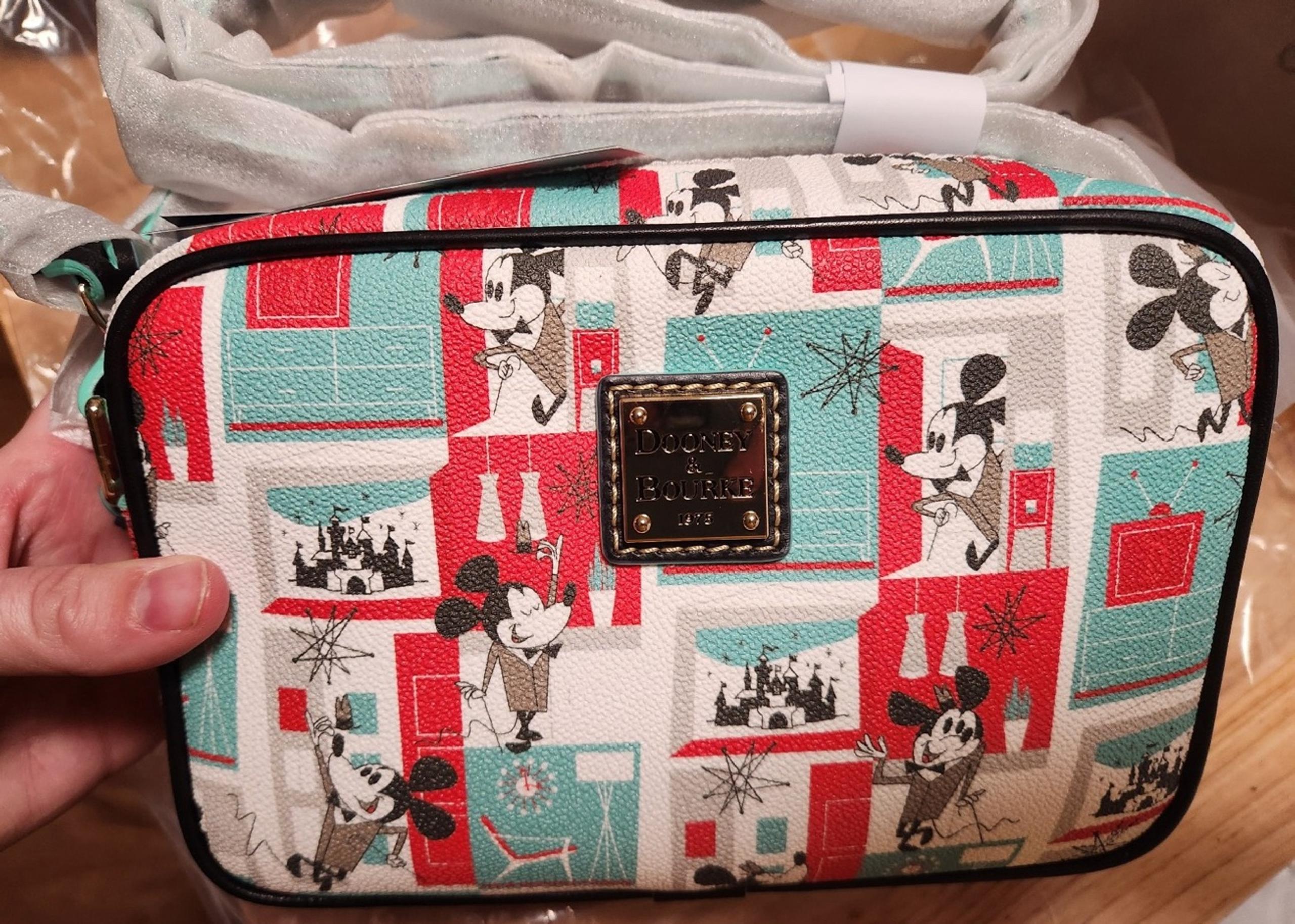 Disney Dooney & Bourke Mid Century Mickey camera bag crossbody