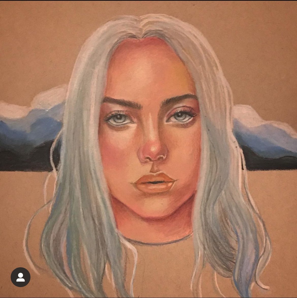 Billie eilish drawing print! By me!