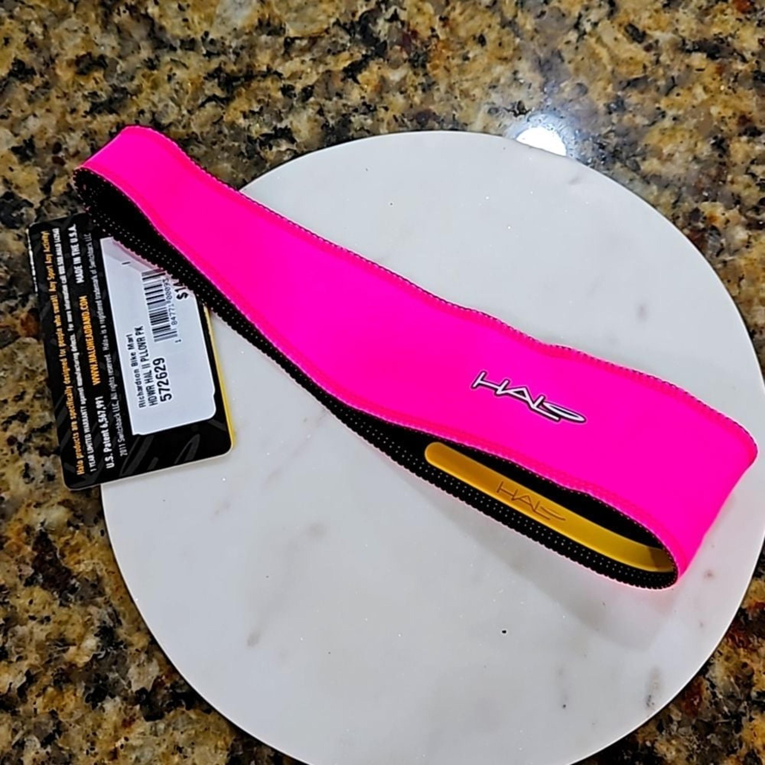 NWT HALO PINK PULLOVER CYCLING EXERCISE HEADBAND
