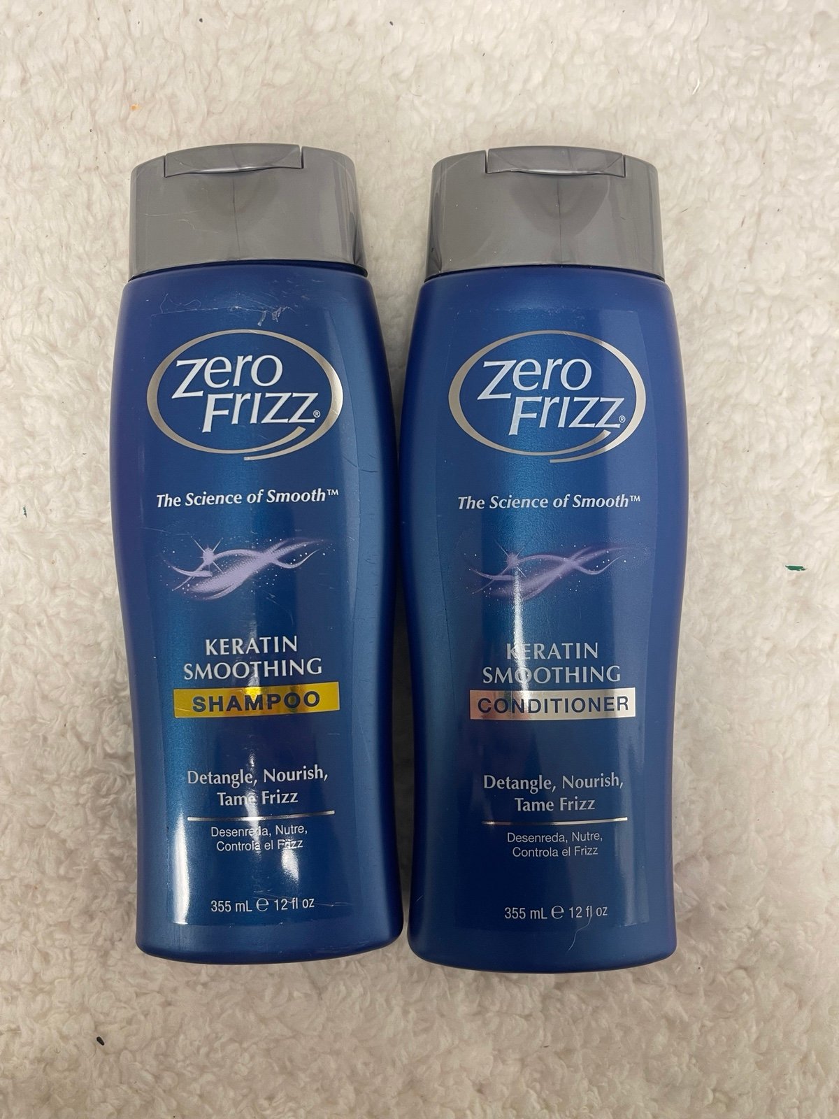 Zero Frizz Science of Smooth Keratin Smoothing Shampoo & Conditioner