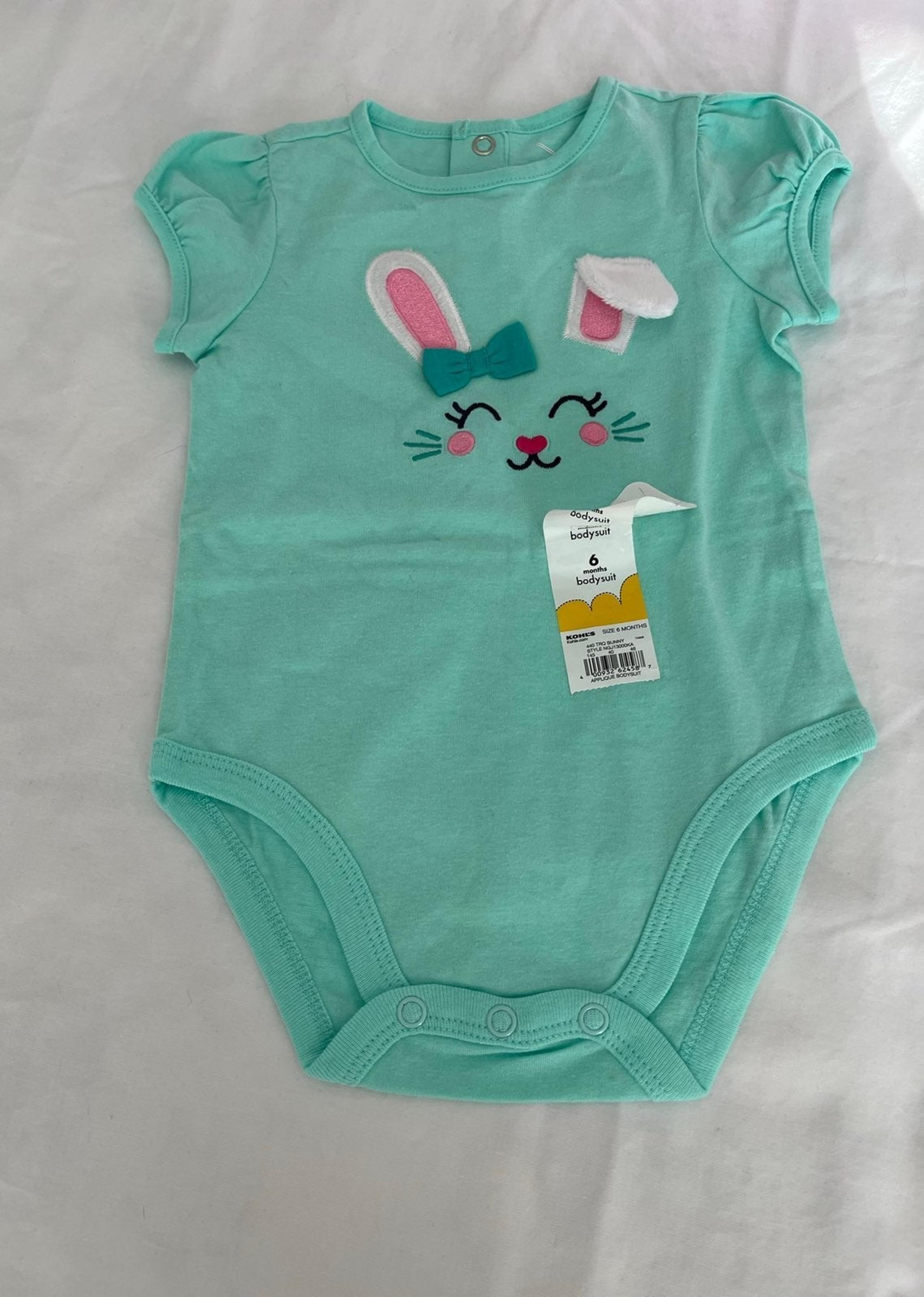 Girls Bunny Outfit, 6 months, Bunny Onesie New with tags