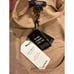NWT Express Body Contour Oatmeal Brown High Neck Long Sleeve Thong Bodysuit Sz S