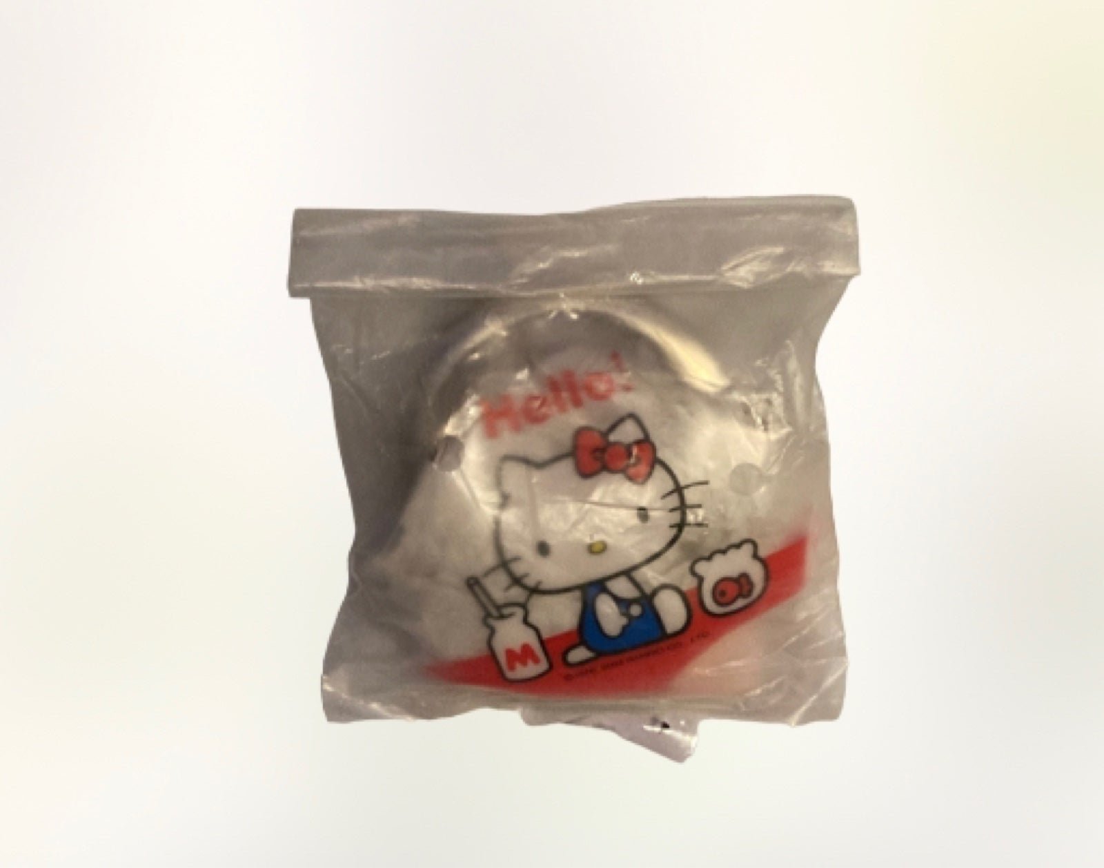 Hello Kitty rare vintage mini clear purse rendition 30th anniversary NOS