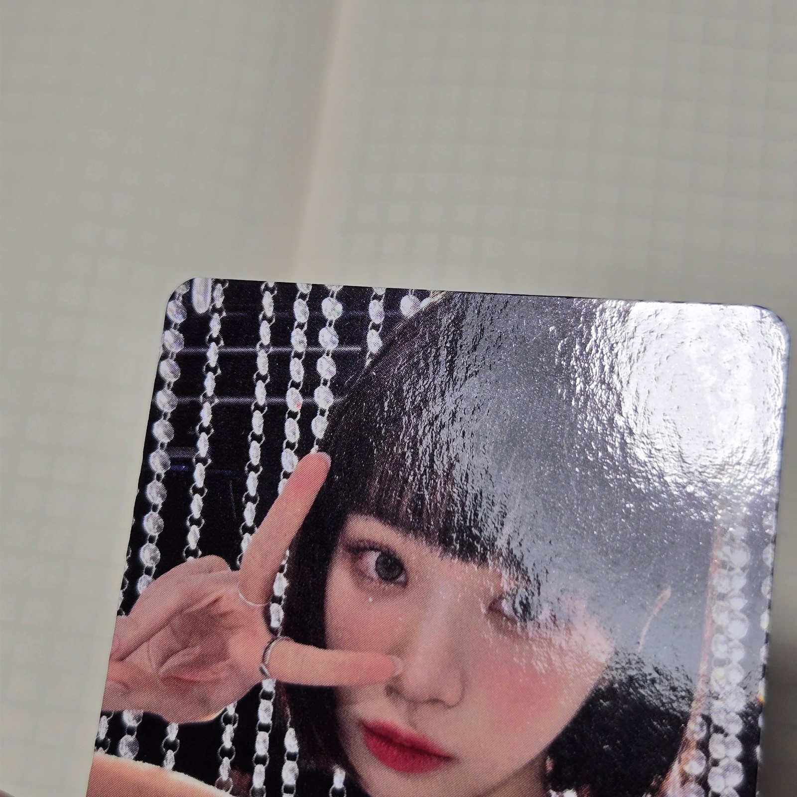 Le Sserafim Chaewon shopee fearless photocard Le Sserafim Chaewon shopee fearless photocard