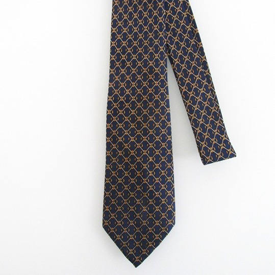 Hermes Vintage Men's Silk Tie