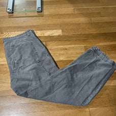 Loose fit cotton on carpenter pants