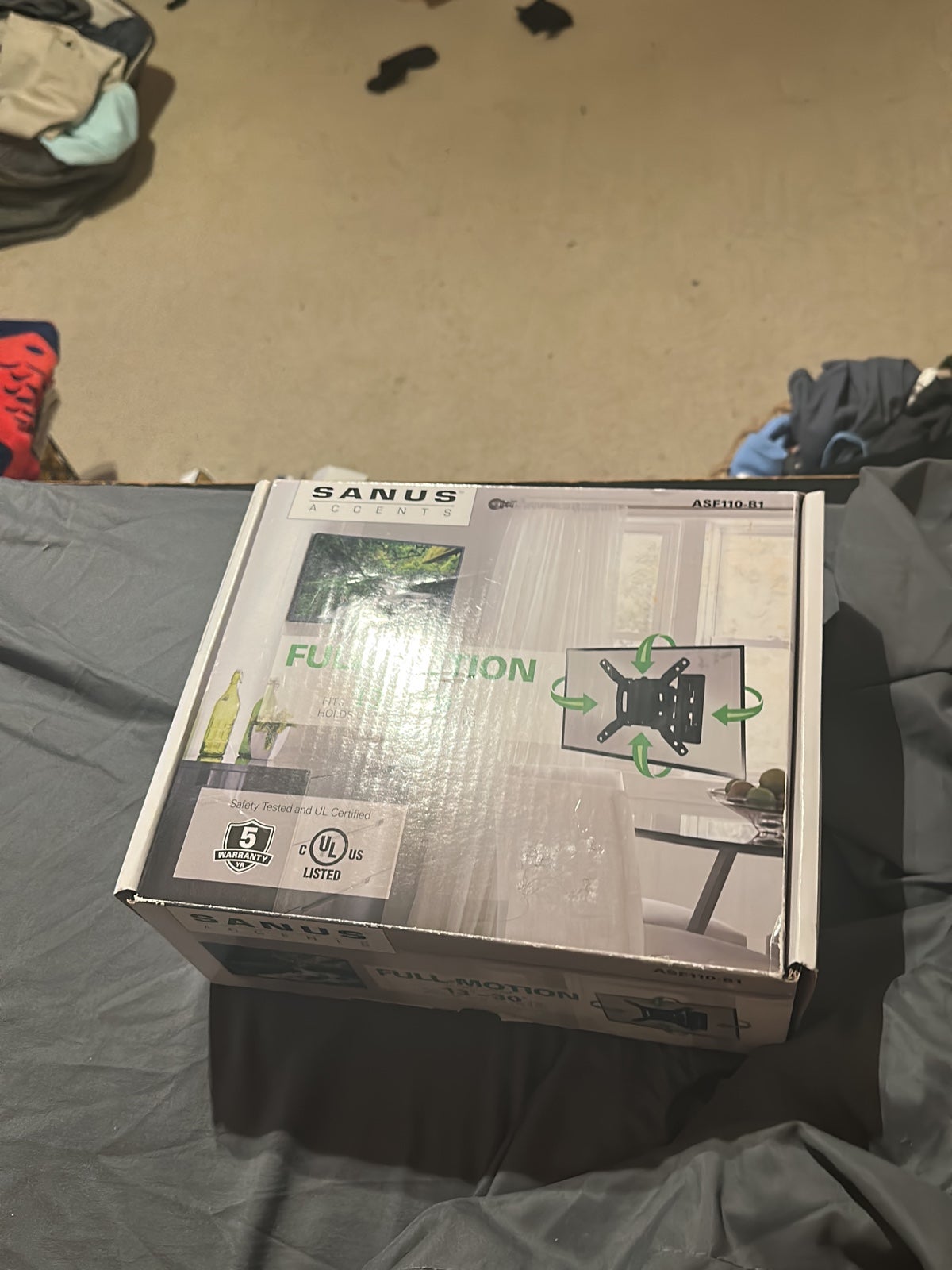 Sanus full motion TV wall mount