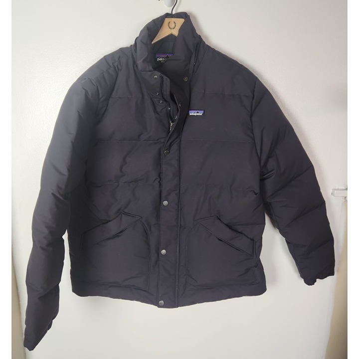 Patagonia Men's Sz. L Black Downdrift Jacket (no hood)