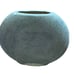 Hand crafted 22k gold filled vase shell theme