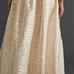 ANTHROPOLOGIE Pankaj & Nidhi Burnout Shimmer Maxi Skirt. Size Medium.