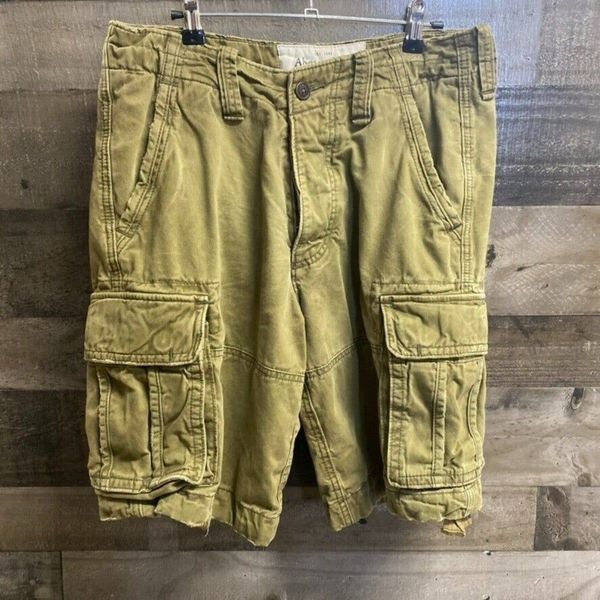 Abercrombie and fitch mens cargo shorts sale