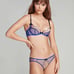 Agent Provocateur Lorna Blue Back Ouvert Brief AP2 Small NWT
