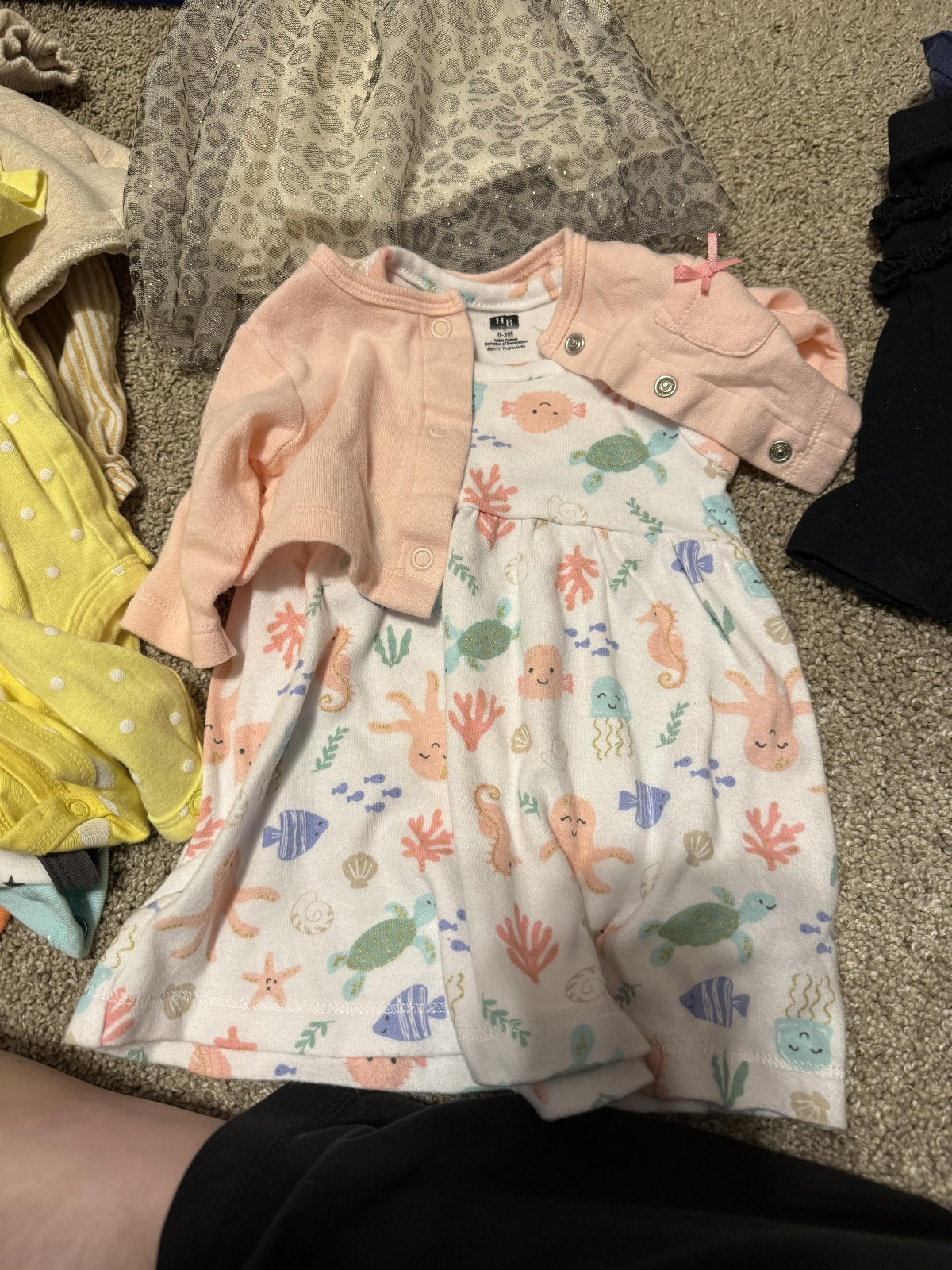3-5 month-Girls baby clothes