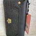 Brand New Juicy Couture Embossed Zip Around Wallet Black w/ LOGO Lining