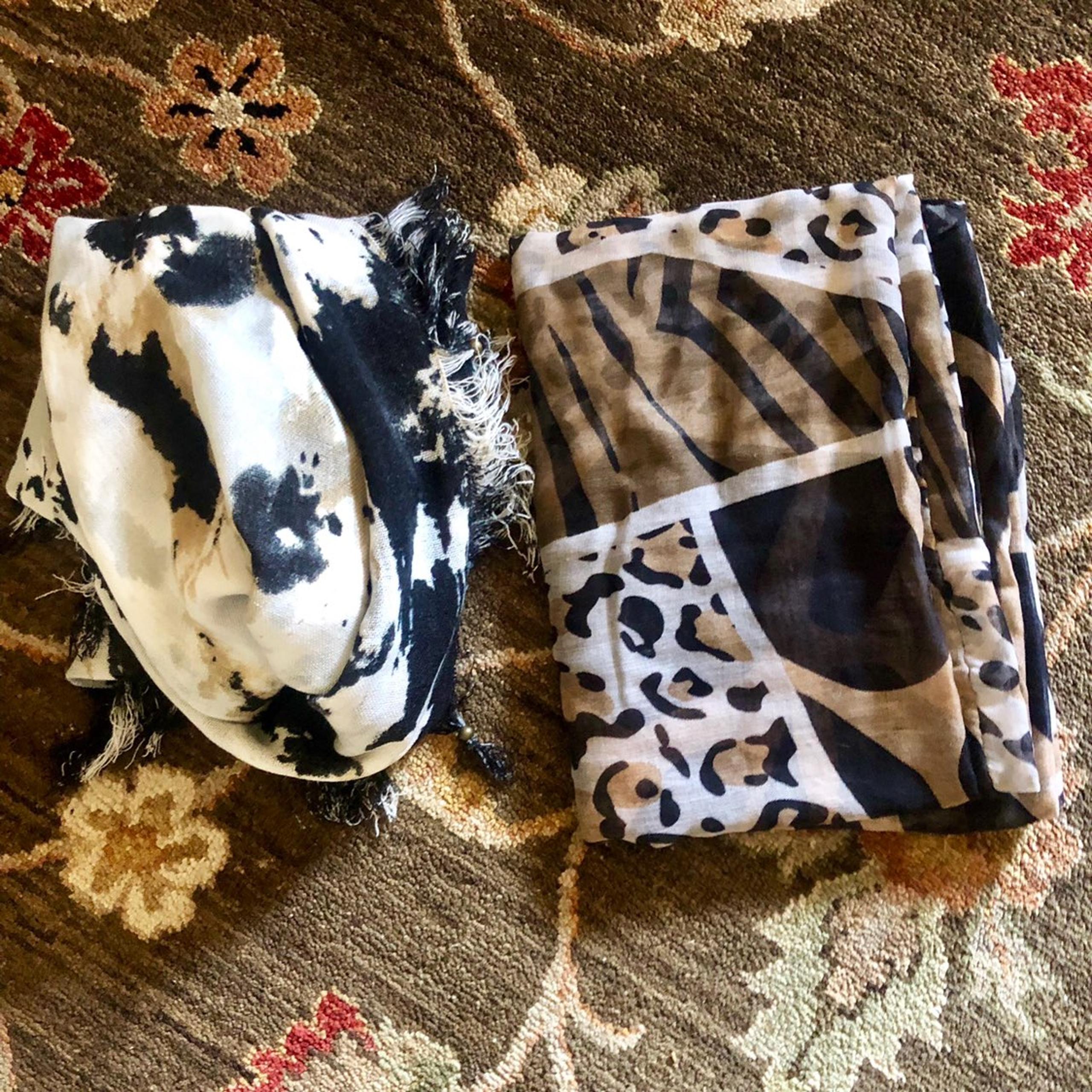 Bundle of Patterned Scarves